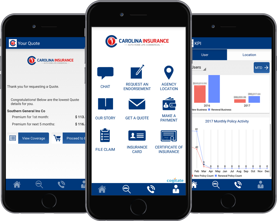 Carolina-Insurance-App-Screens